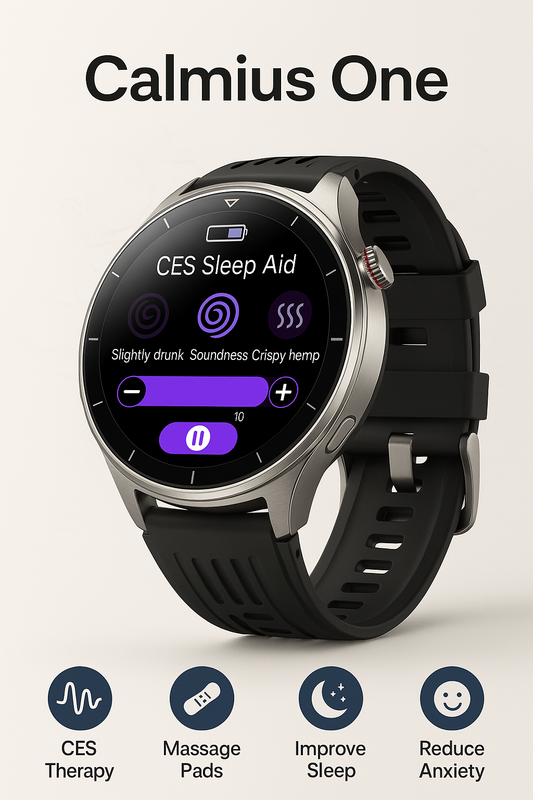 Calmius One - The 1st CES Sleep Aid/Massage Smartwatch