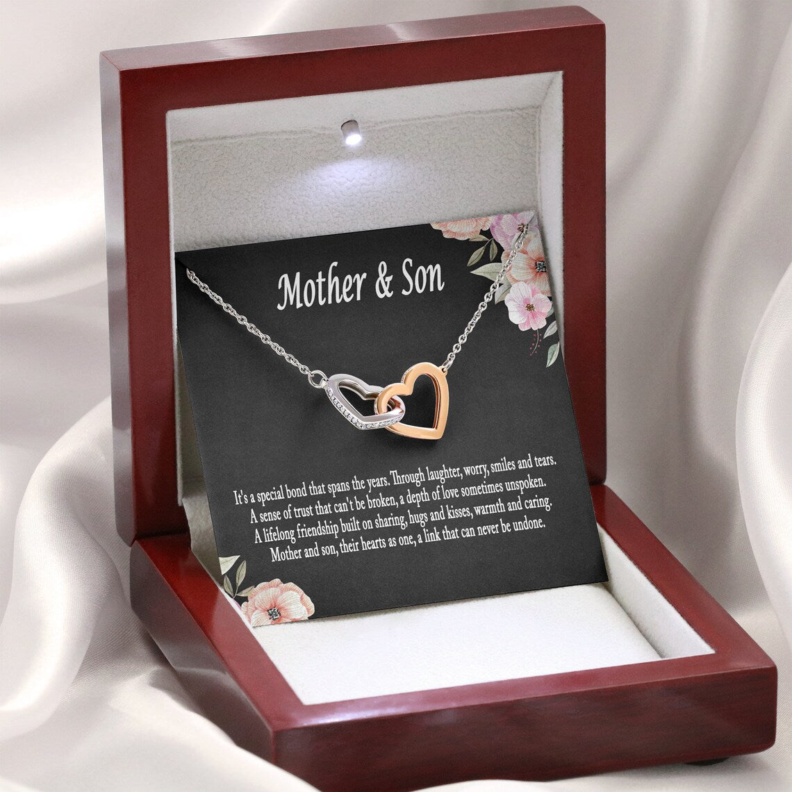 Mother and Son Necklace