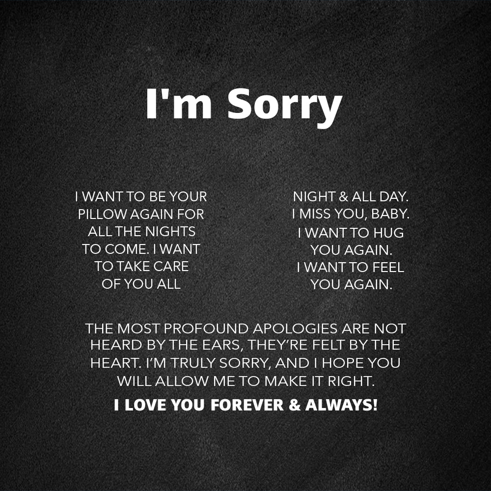 Wolf Box - I'm Sorry...