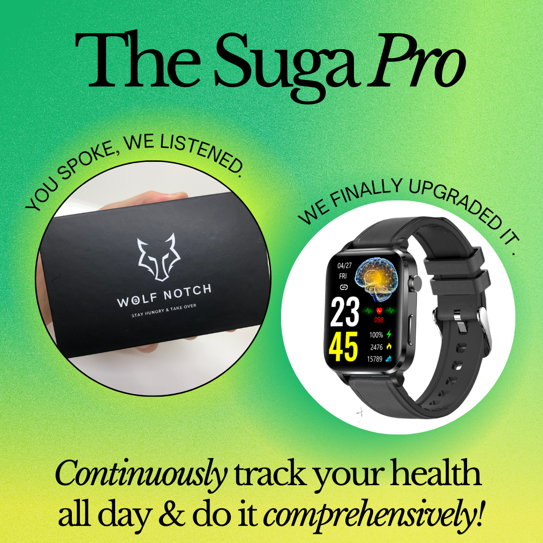 The Suga Pro | Painless Health Measurement & Red Light Therapy
