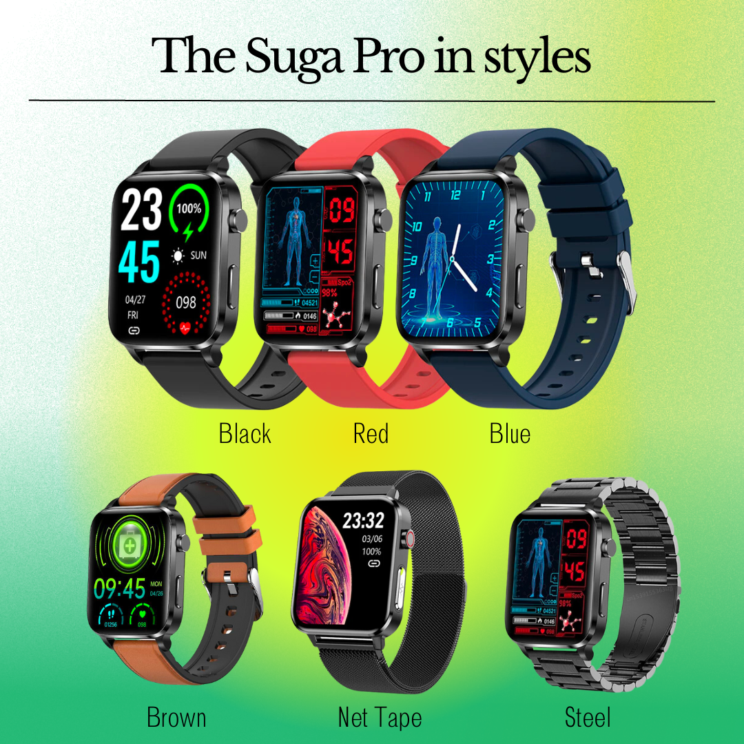 The Suga Pro | Painless Health Measurement & Red Light Therapy