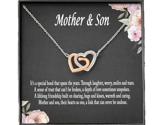 Halskette für Mutter und Sohn